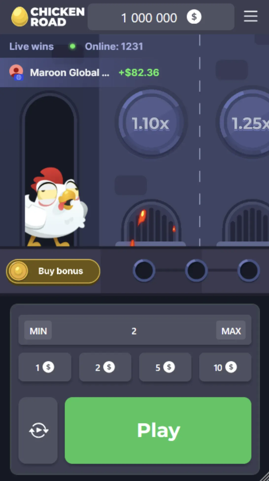start game