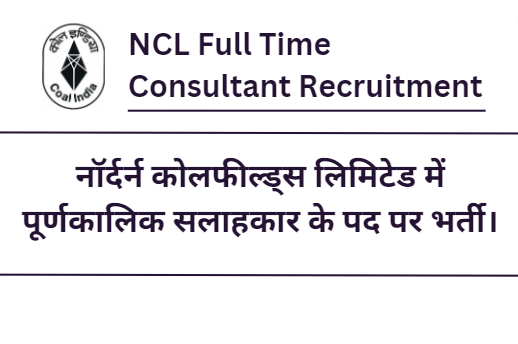 NCL Full Time Consultant Recruitment 2023